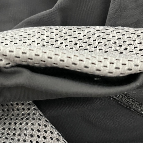 Victoria Secret Gray Silver Trim Knit Athletic Pants - Picture 6 of 7